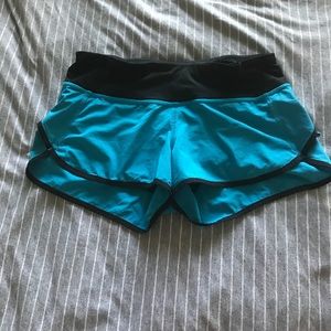 Lululemon speed shorts